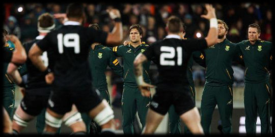 Boks All Blacks haka TRC 2015